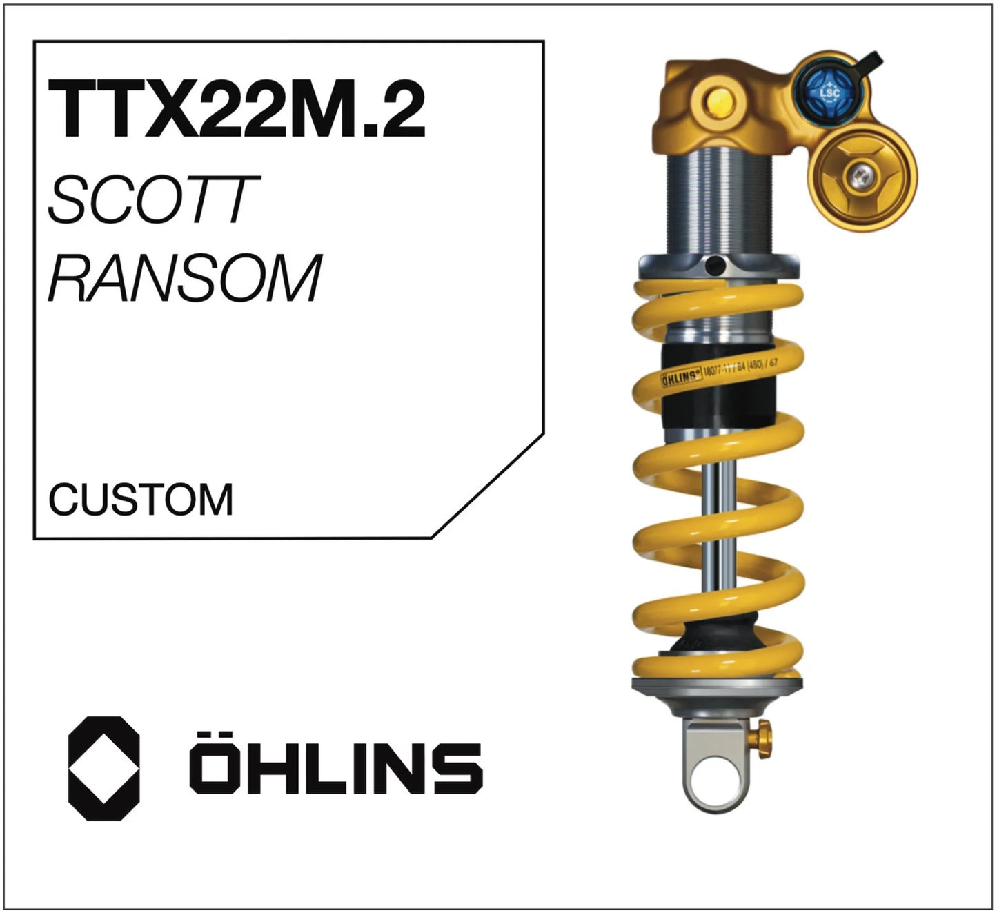 Öhlins TTX22m.2 Scott Custom