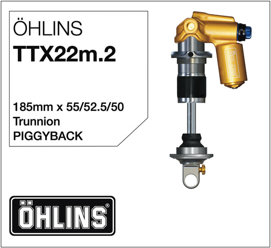 Öhlins TTX22m.2 Amortisseur 185mm Piggyback