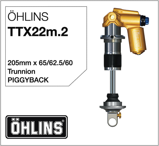 Öhlins TTX22m.2 Amortisseur 205mm Piggyback