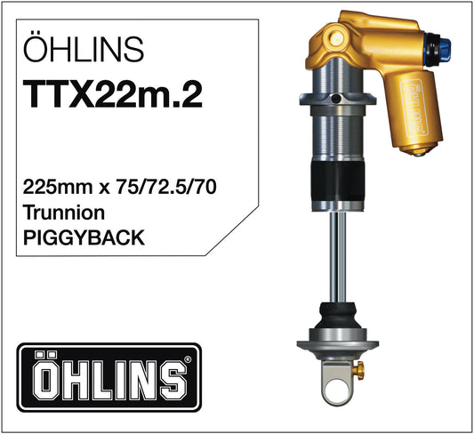 Öhlins TTX22m.2 Amortisseur 225mm Piggyback