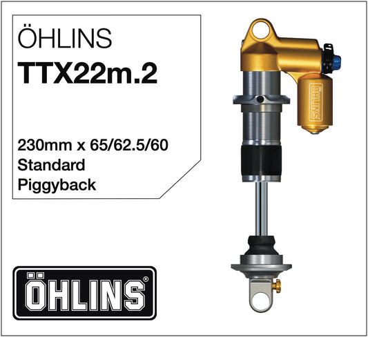 Öhlins TTX22m.2 Amortisseur 230mm Piggyback