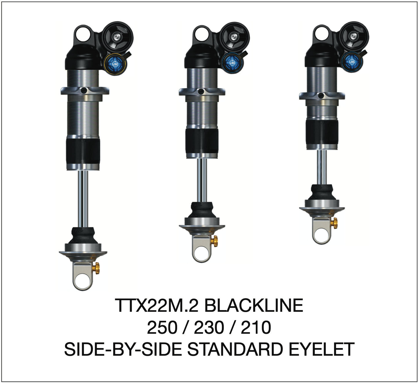 Öhlins TTX22m.2 Black Side-by-Side