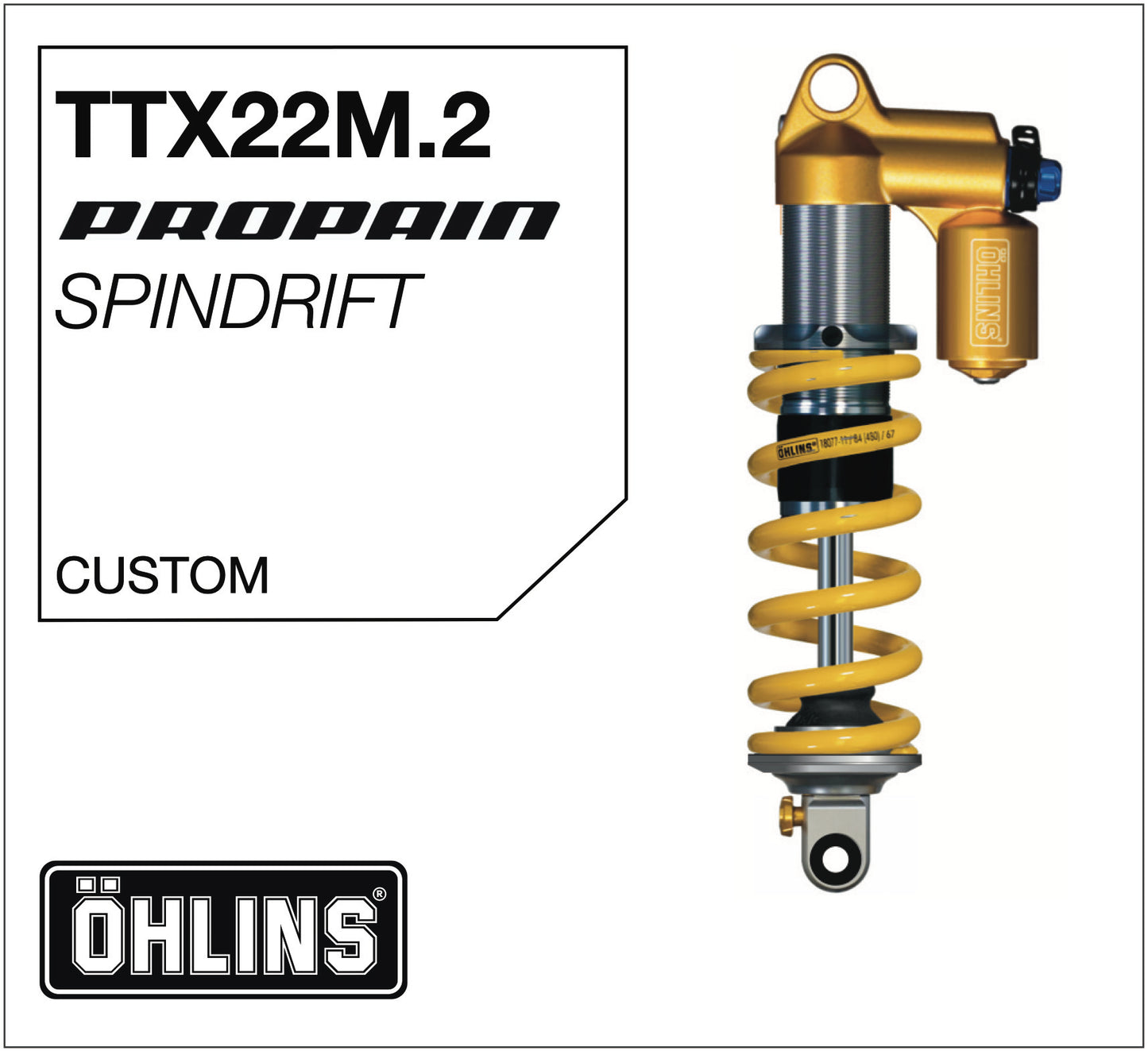 Öhlins TTX22m.2 Propain Spindrift Custom
