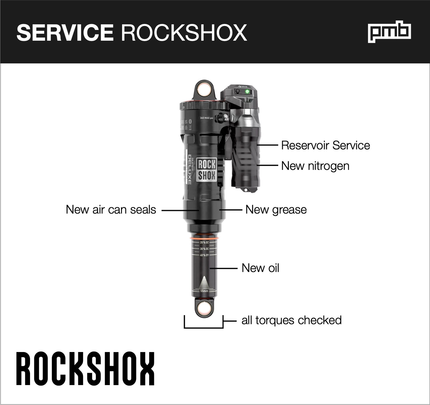 Rockshox Rear Shock Service