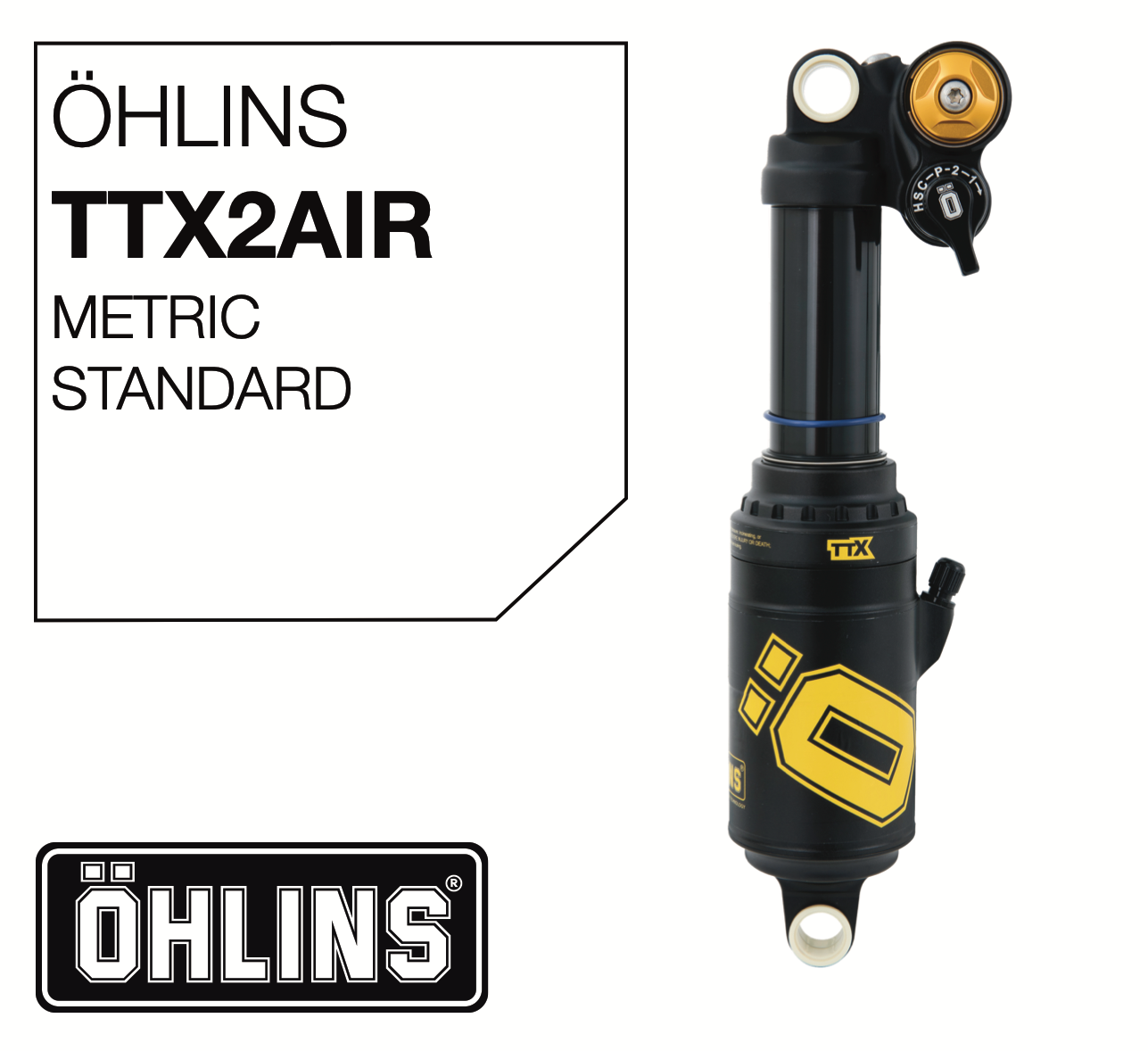 Öhlins TTX2Air Metric Standard