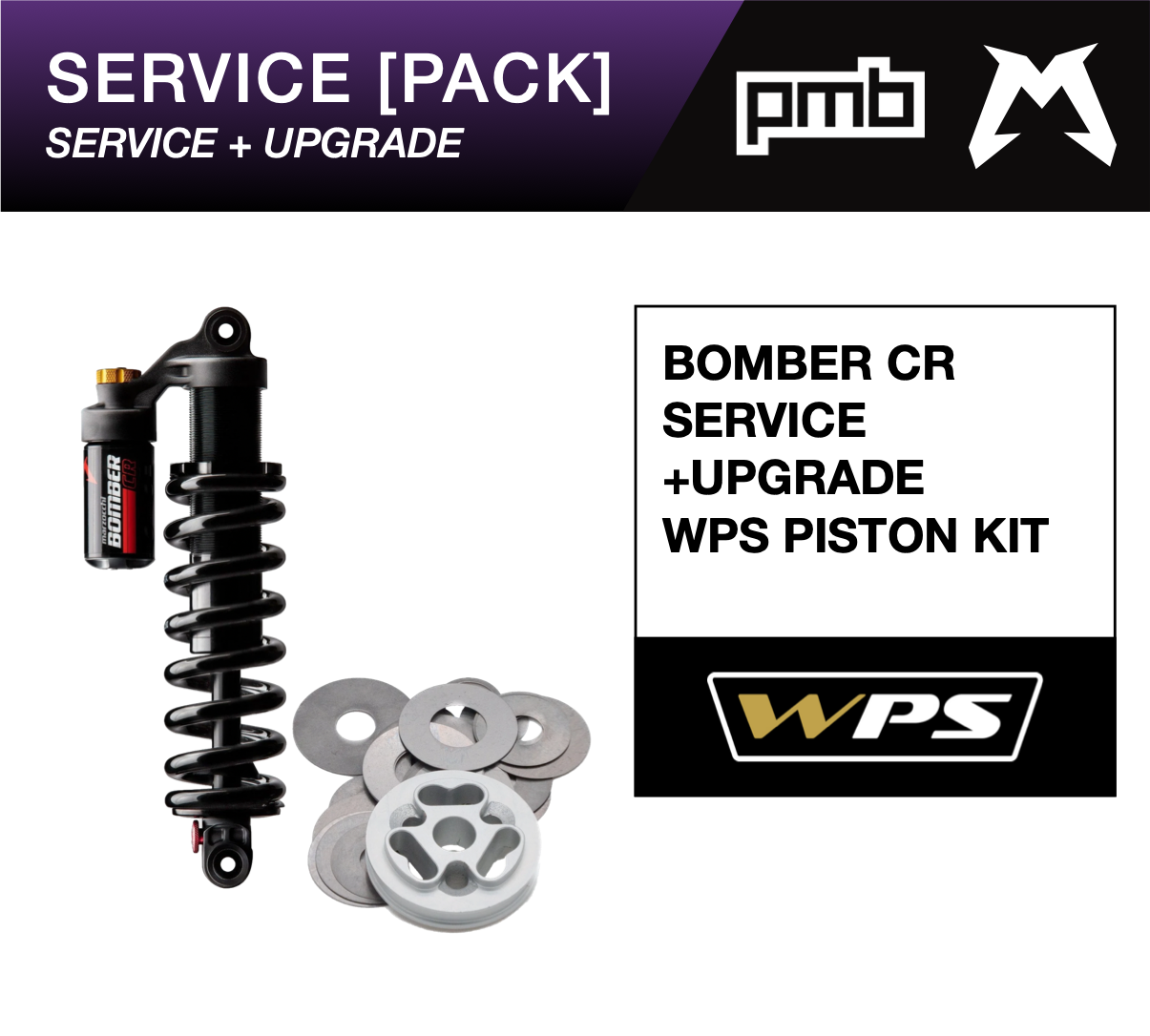 WPS Upgrade for Marzocchi Bomber CR PMB Suspension