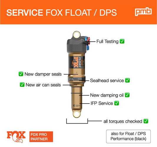 Fox Float DPS 2016-2024 / Float 2023 Service