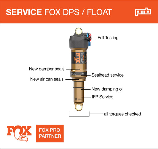 Fox Float DPS 2016-2024 / Float 2 Service