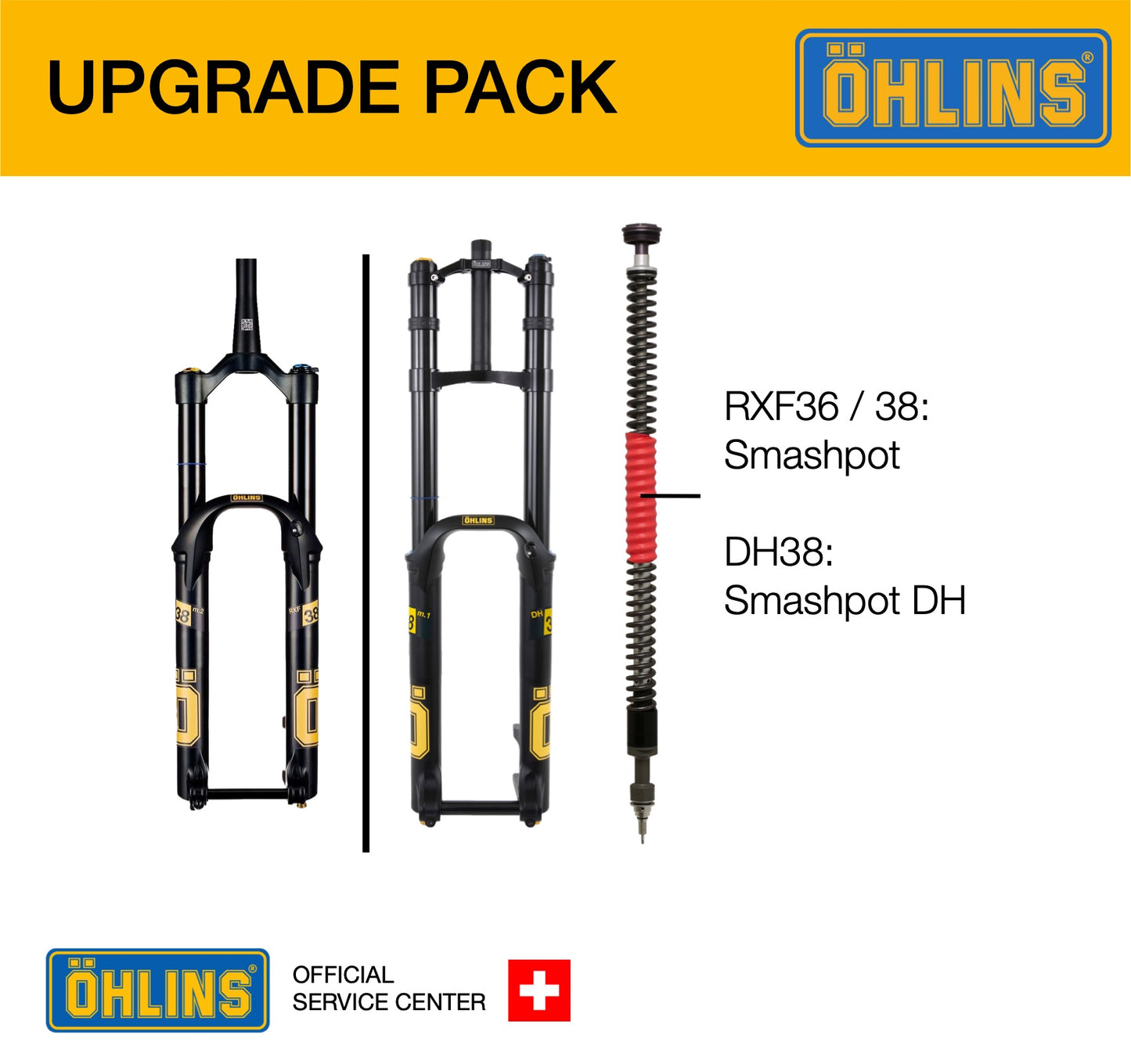 Service+Upgrade Öhlins RXF38 / RXF36 / DH38