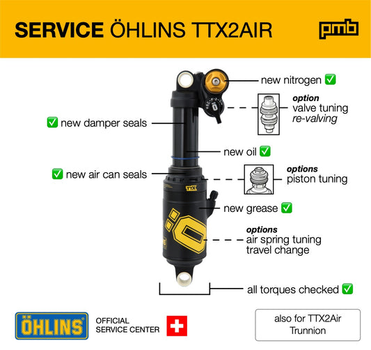 Öhlins TTX2Air Service
