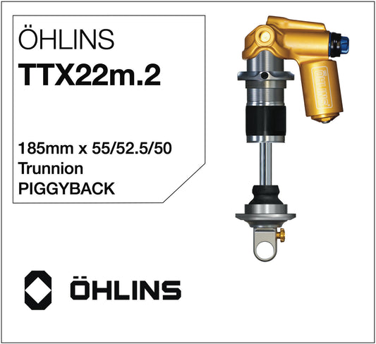 Öhlins TTX22m.2 Amortisseur 185mm Piggyback