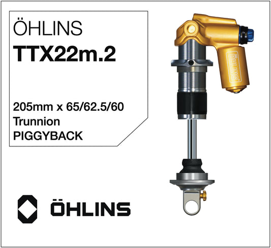 Öhlins TTX22m.2 Amortisseur 205mm Piggyback