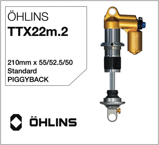 Öhlins TTX22m.2 Amortisseur 210mm Piggyback