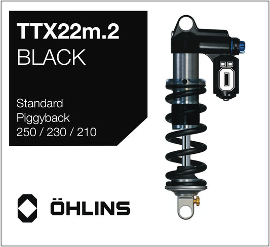 Öhlins TTX22m.2 Black Piggyback