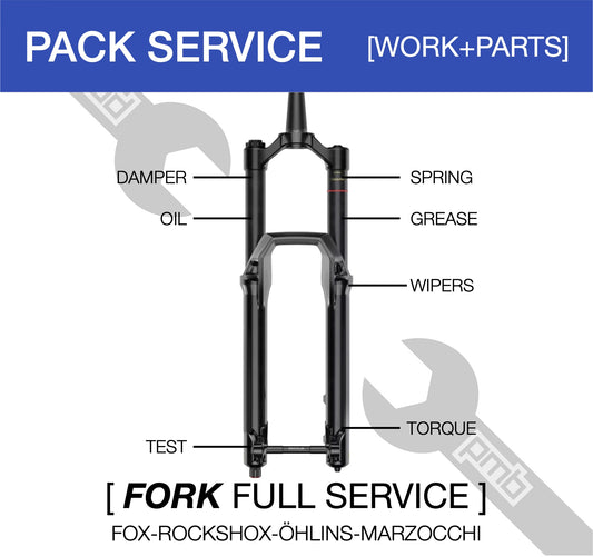 Pack Service Fourche VTT Fox/Rockshox/Öhlins/Marzocchi