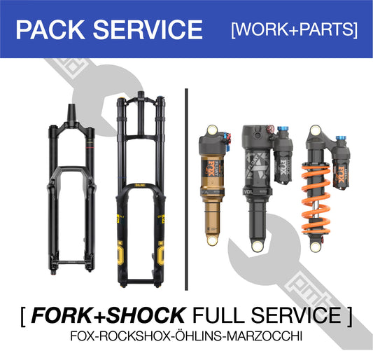 Pack Service Fourche+Amortisseur Fox/Rockshox/Öhlins/Marzocchi