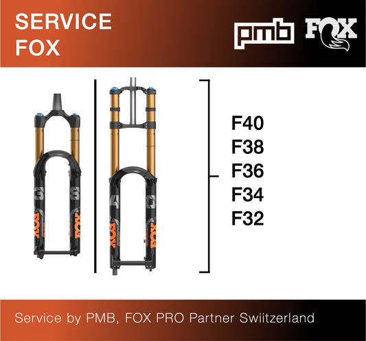 Service Fourche VTT Fox 40 / 38 / 36 / 34 / 32