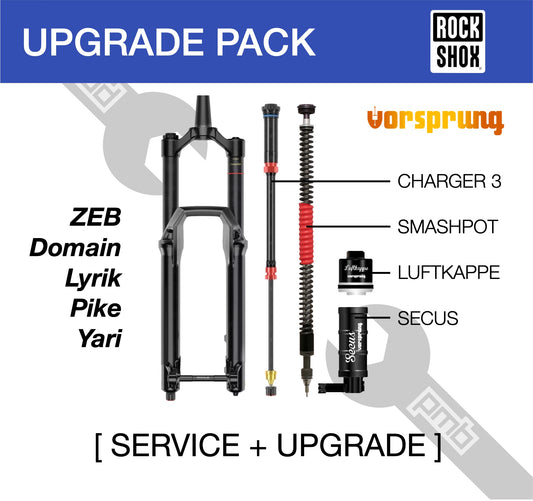 Pack Service Fourche VTT + Upgrade Rockshox ZEB / Domain / Lyrik / Pike