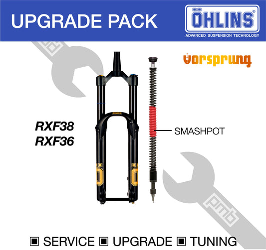 Pack Service Fourche VTT + Upgrade Öhlins RXF38 / RXF36