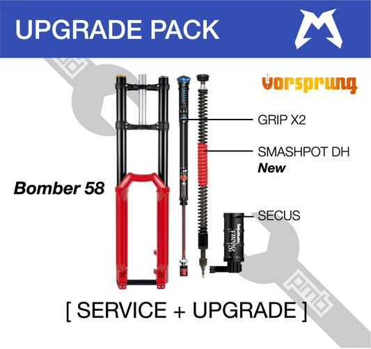 Pack Service Fourche VTT + Upgrade Marzocchi Bomber 58