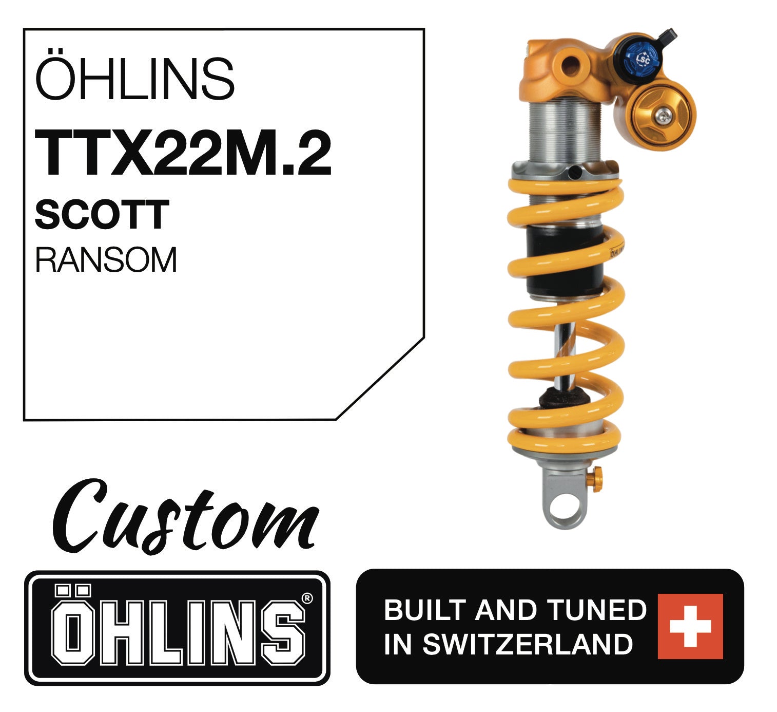 Scott ransom rear shock new arrivals